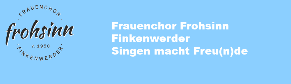 Frauenchor Frohsinn Finkenwerder |